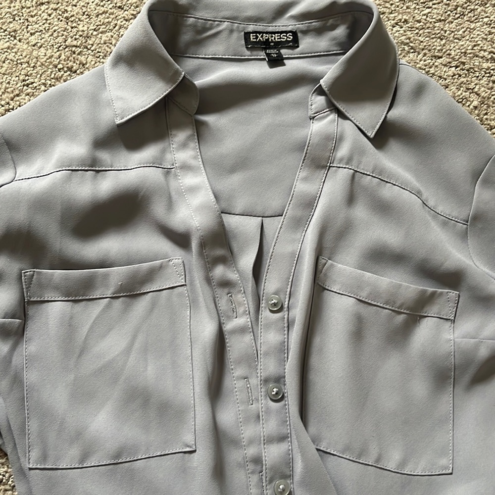 Express button down size xs